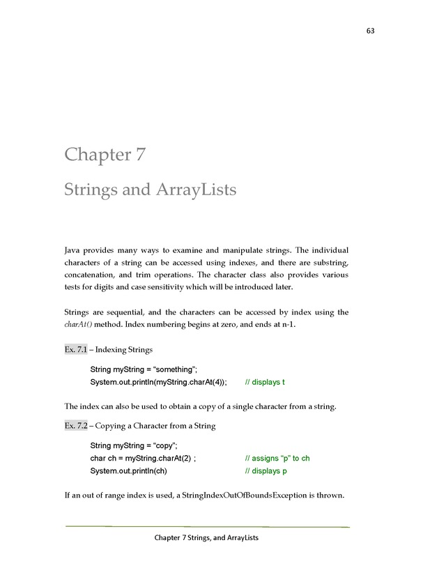 Java Programming: Basics to Advanced Concepts Advanced Programming Workshop - Page 63